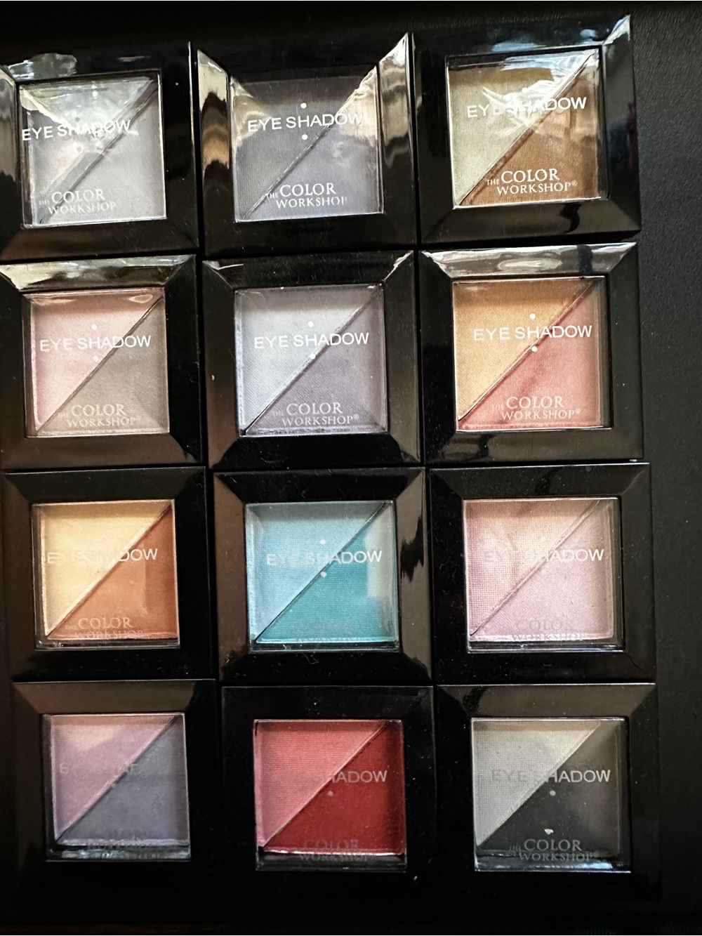 One Dozen New The Color Workshop Eyeshadow Duos